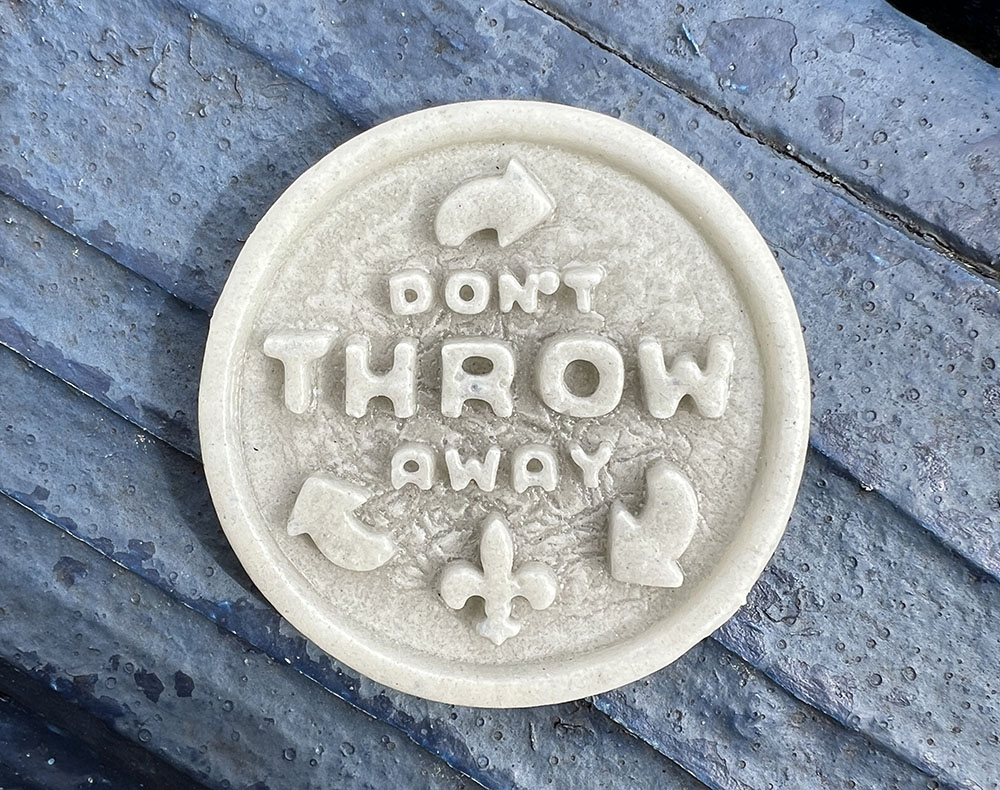 Recycled Glass Doubloons