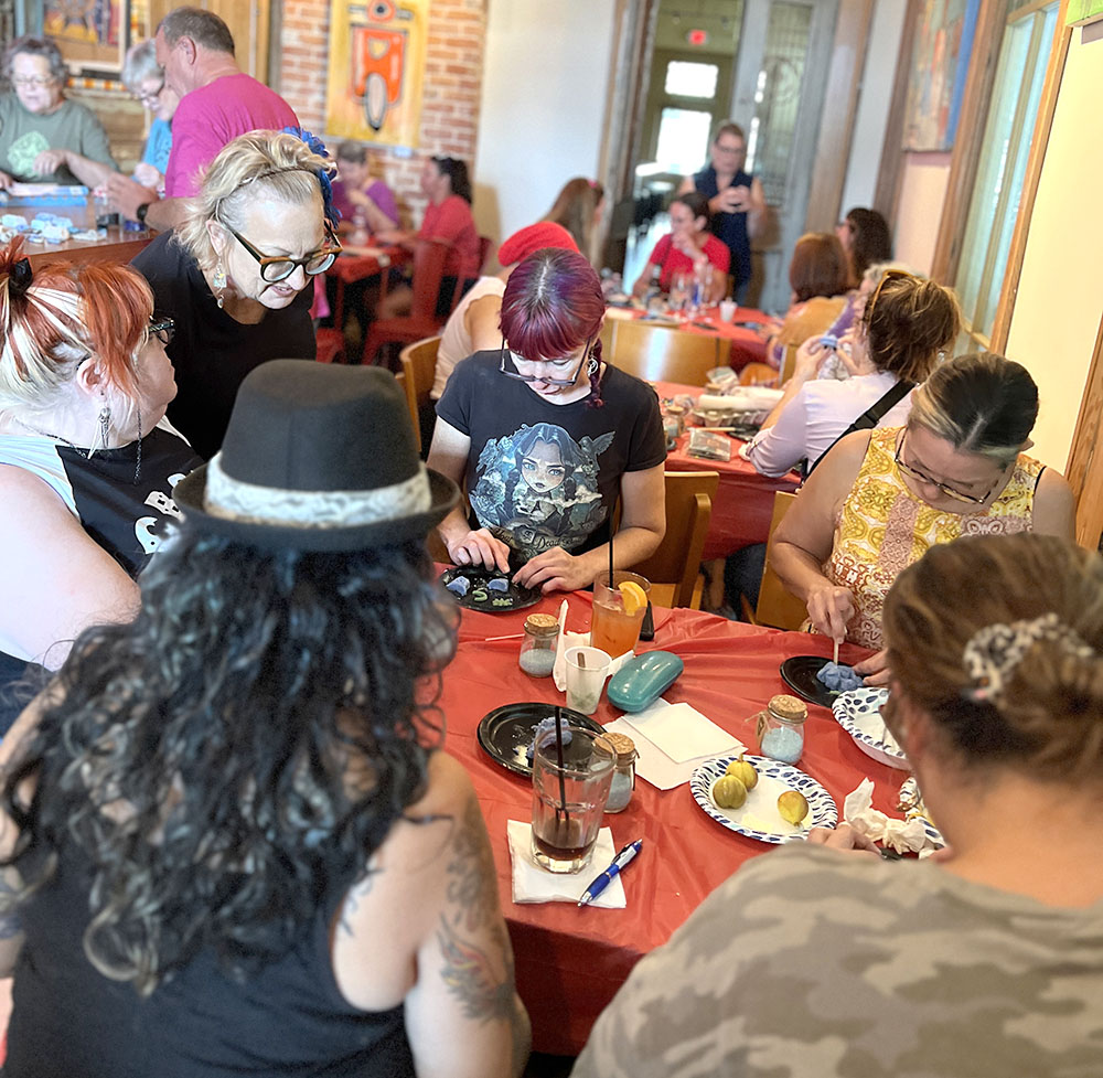 recycled glass workshops