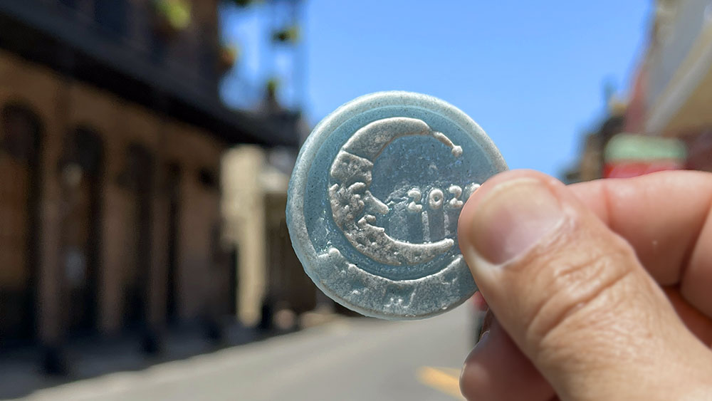 Recycled Glass Doubloons